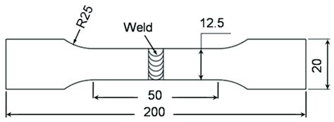 transverse tensile test for welding